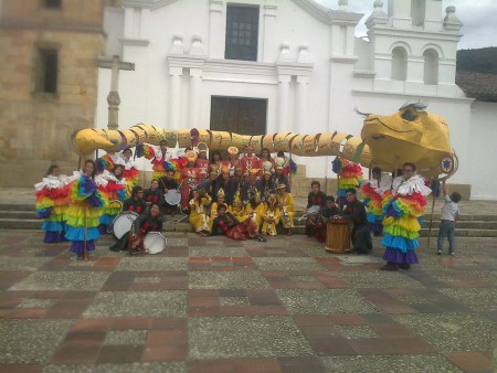 Comparsa Distrital Fijishka Muisca - Julio 2013